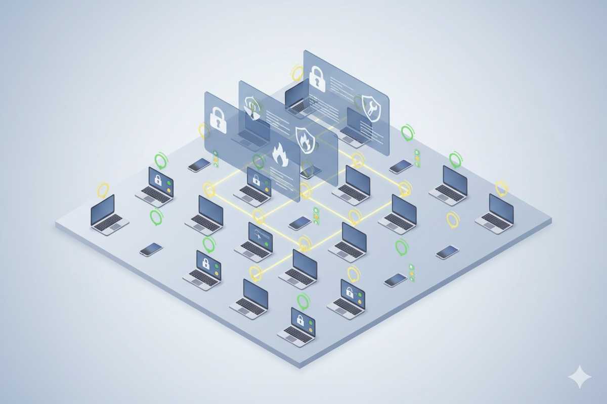 Kuvituskuva: JumpCloud keskitetty hallinta