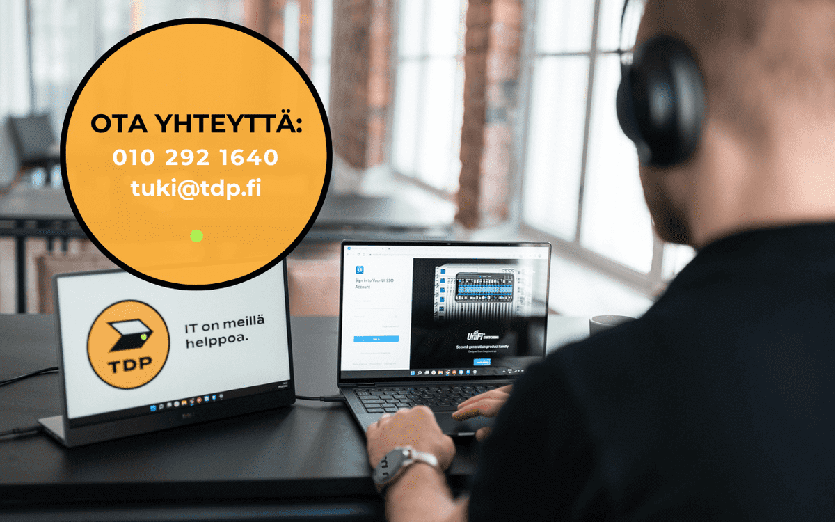 TDP Käyttäjätuki – IT-käyttäjätuki ihmiseltä ihmiselle.