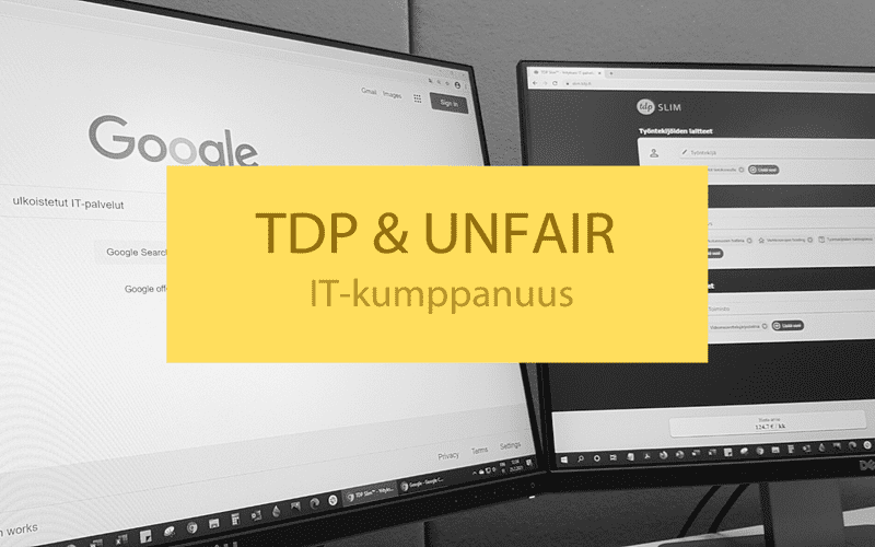 TDP ja Unfair Lean Marketing sopimukseen IT-palveluiden ulkoistuksesta