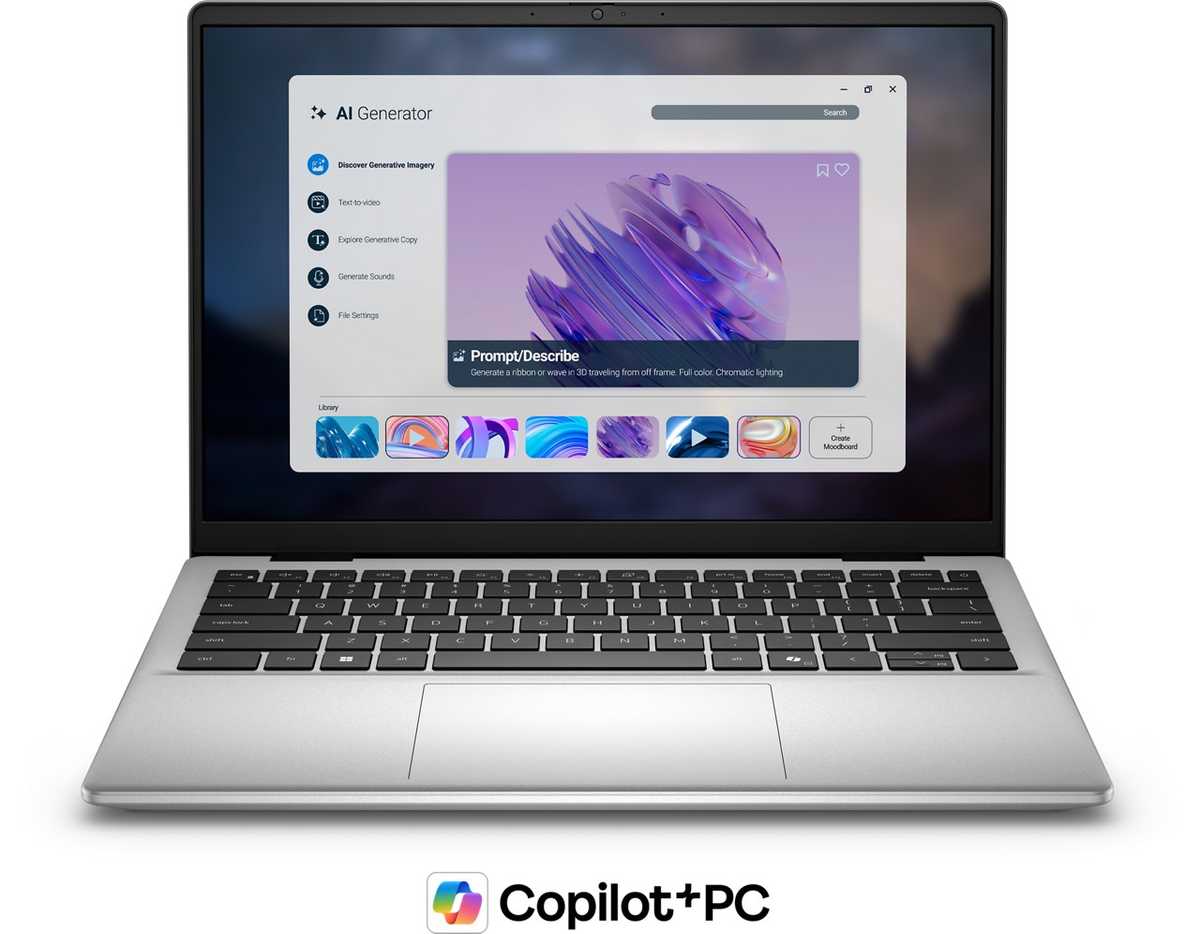 Kuvituskuva: Dell Pro AI PC etupaneeli